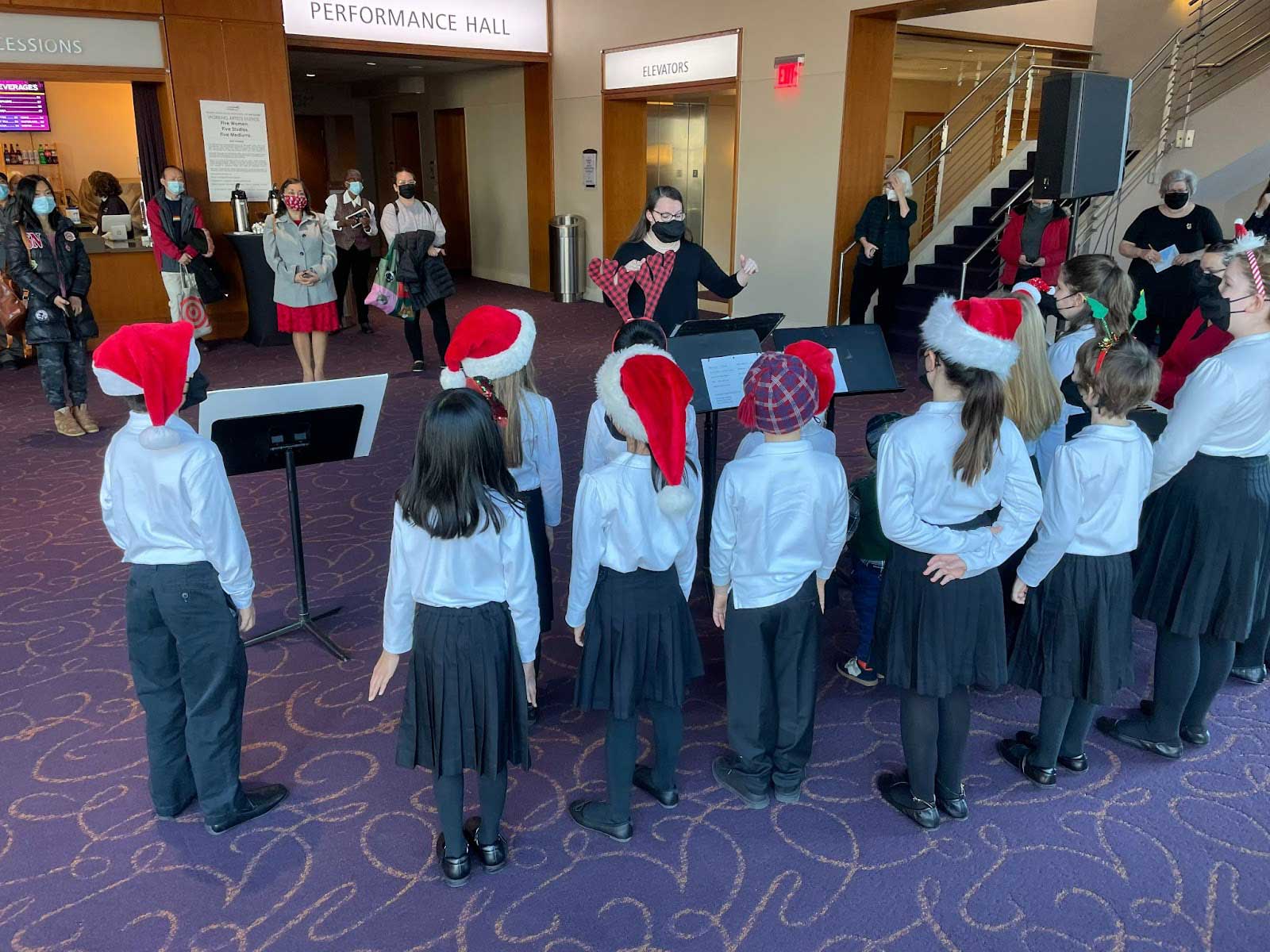 Children's chorus sings at Sandler Center for the Performing Arts