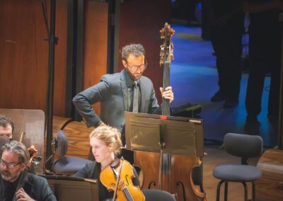 Avery Robinson performs at a VSO concert