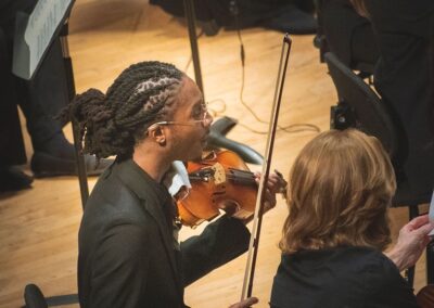 Omar Imhotep Abdul-Alim performs at a VSO Concert